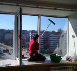 Мытье окон в однокомнатной квартире Россошь